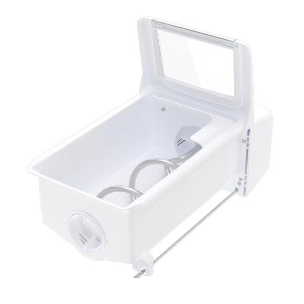 Upgraded WPW10558424 Whirlpool Refrigerator Ice Bucket and Auger Assembly